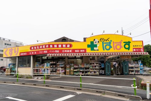 ドラックストア　どらっぐぱぱす 板橋徳丸店（ドラッグストア）まで419m