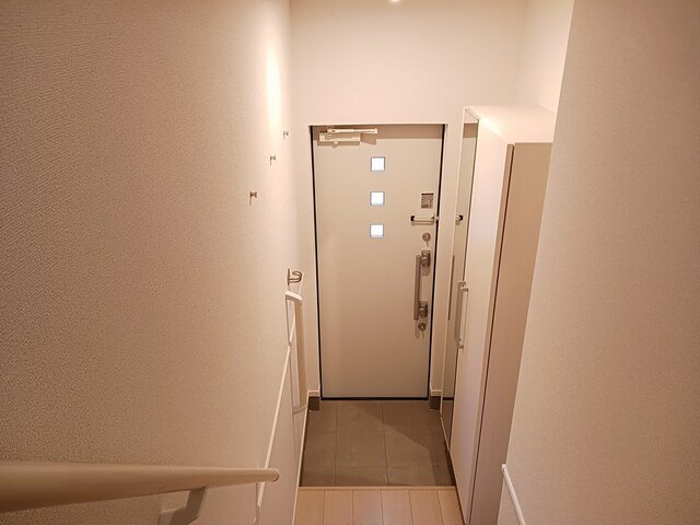 玄関　明るい玄関です