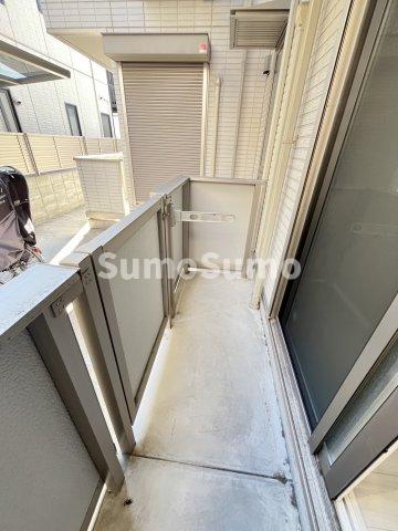 バルコニー　落ち着いた時間を過ごせるバルコニーです