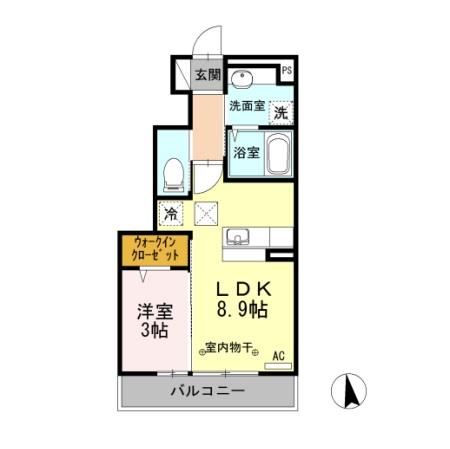 1LDK Apartment in Nagano, Nagano — photo 2 of 3