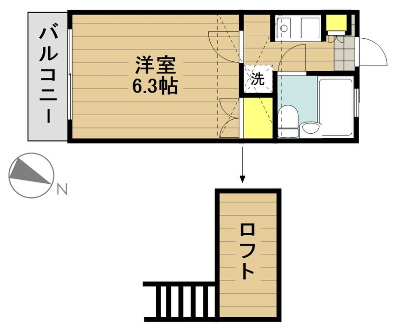 ミシマヒルズの間取り写真