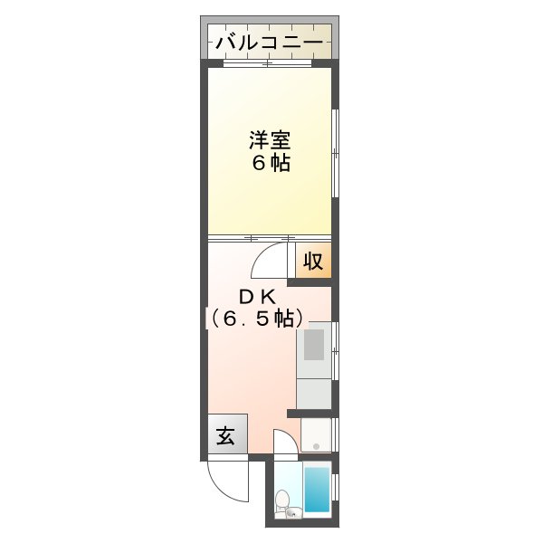 YSマンションの間取り