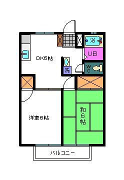 アンプル羽鳥Ｃの間取り