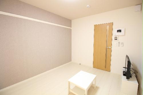 居室・リビング　クロス変更がアクセントになっています♪