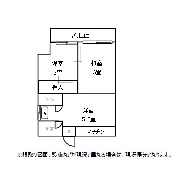 荒木ビルの間取り写真