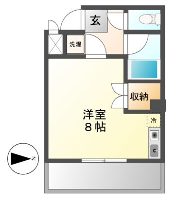 【セントラルハイツ金山の間取り】