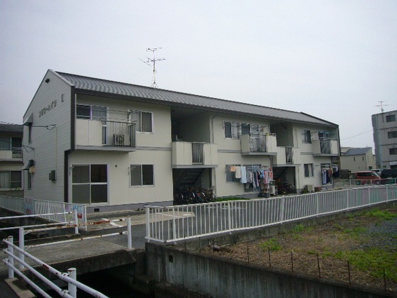 岡山県岡山市北区下中野（アパート）の賃貸物件の外観