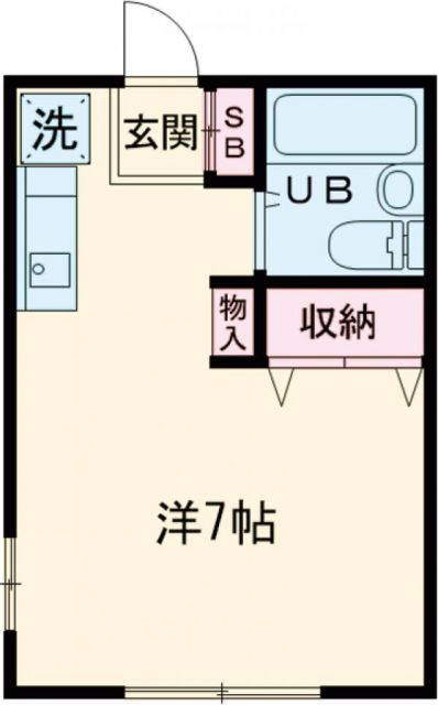 ハイム山崎の間取り