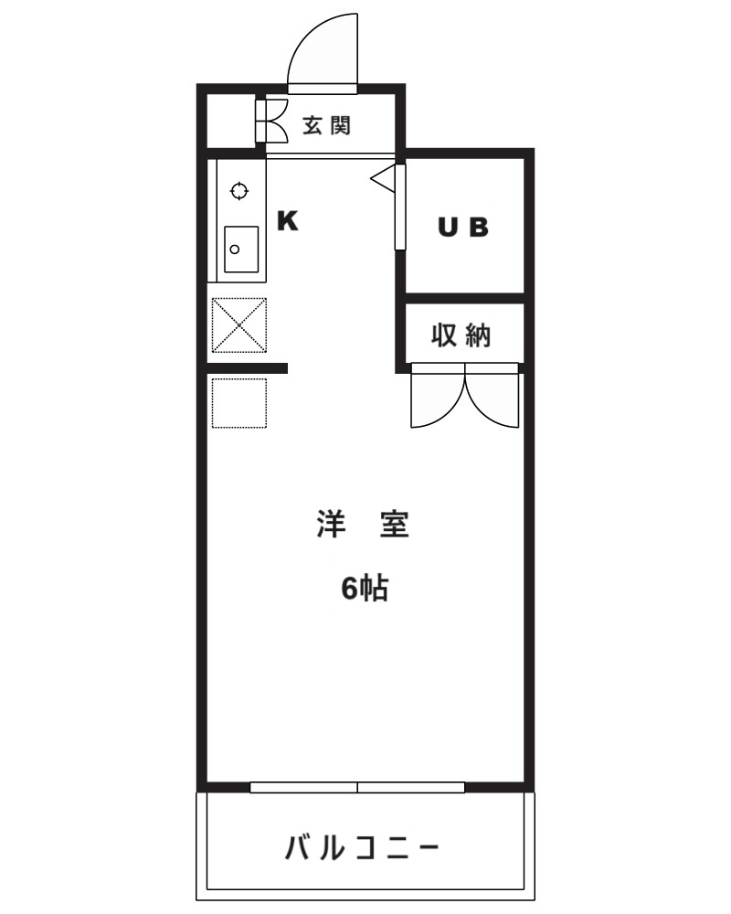 シャルム新城の間取り