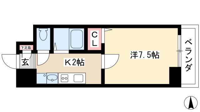 セントラルハイツ明野の間取り