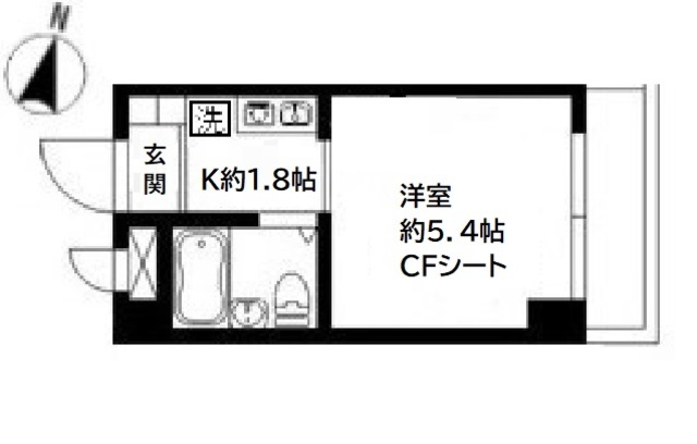 カレッジハイツ稲毛の間取り