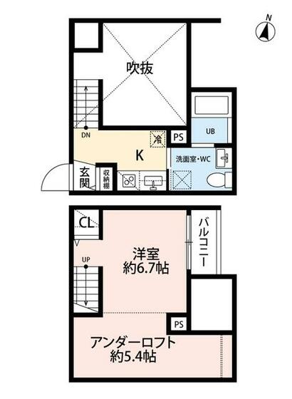 Ｔ．Ａ花園３丁目の間取り