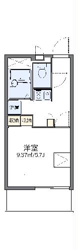 レオパレス天大南の間取り