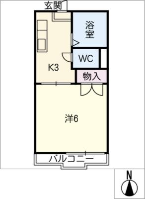 ベアーレ羽黒の間取り