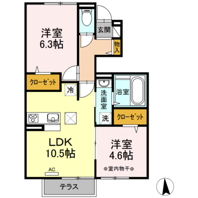 ルミエールの間取り