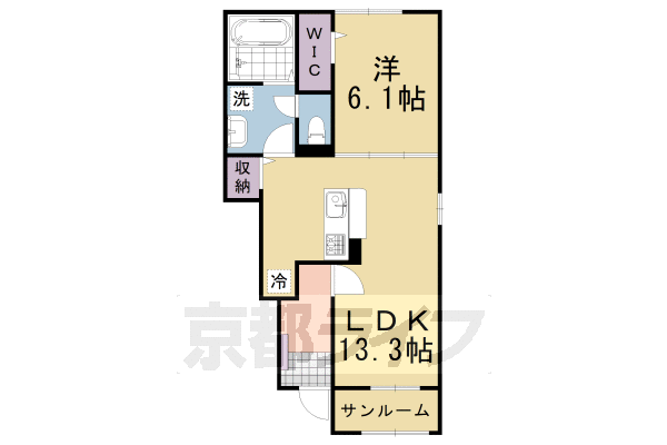 リベルタ美園の間取り