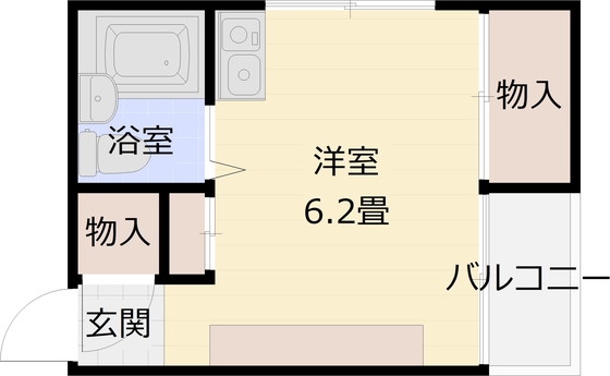 国分本町マンションの間取り