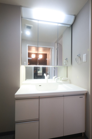 洗面設備　※別部屋の写真です