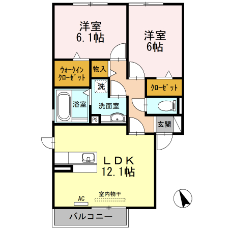 【ブラン・レジデンス　Ａ棟の間取り】