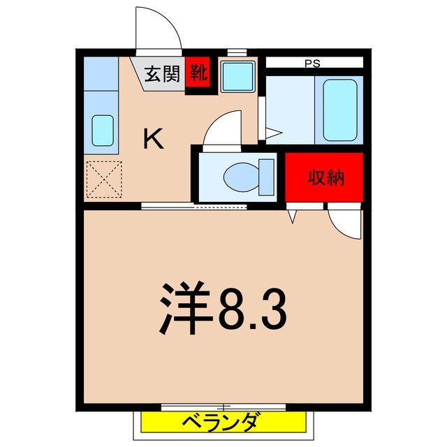 シャルマンさつきの間取り