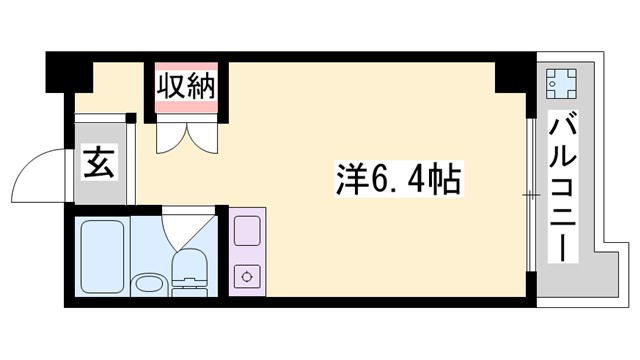 小野市片山町のマンションの間取り