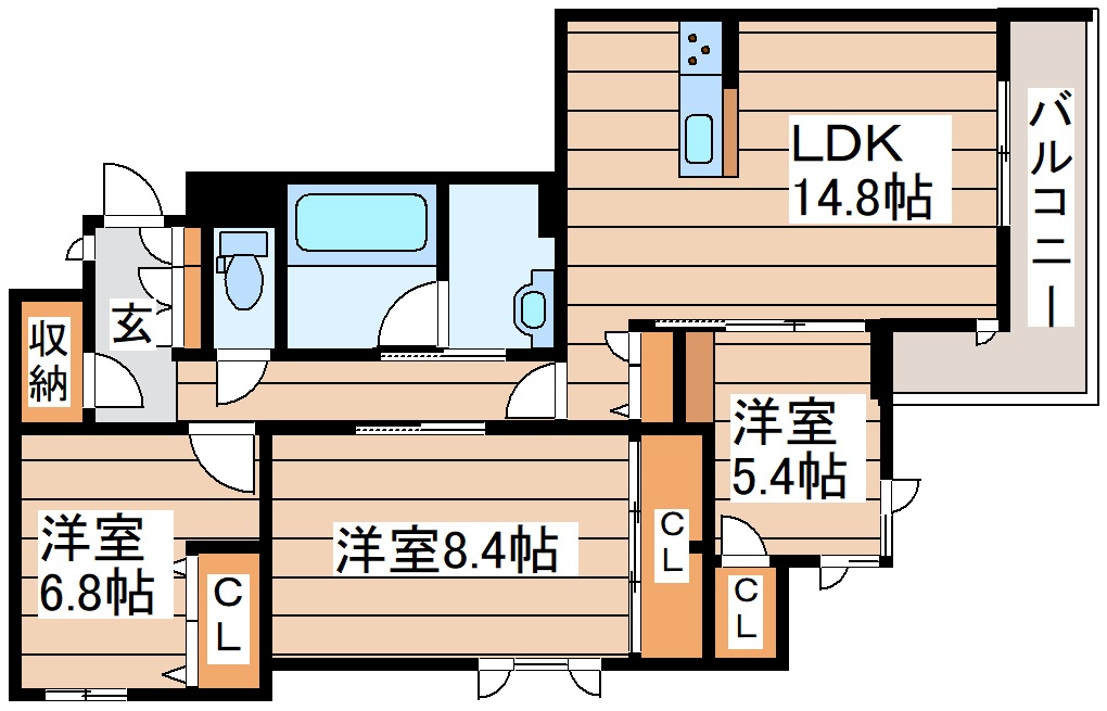 ブルームステージの間取り