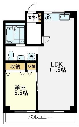 オリーブガーデンの間取り