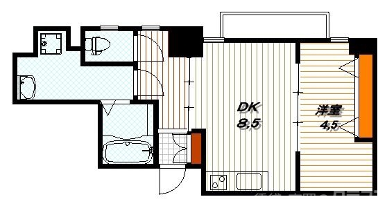 VILLA MARY五条（ヴィラマリー五条）の間取り