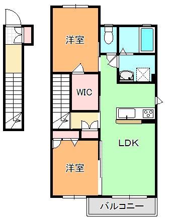 エアフォルク（ＳｈａＭａｉｓｏｎ）の間取り