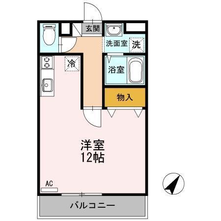 アバンウェル今井町I番館の間取り