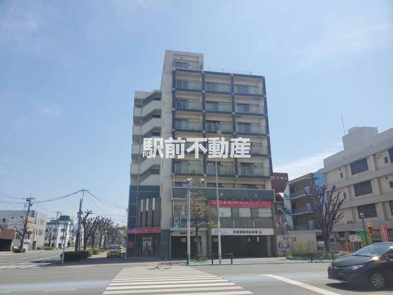 大牟田市有明町のマンションの建物外観