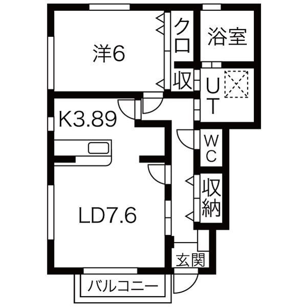 カーサ　パストラールの間取り