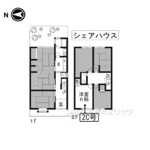 Ｋ－ＳＴＹＬＥ聖護院の間取り