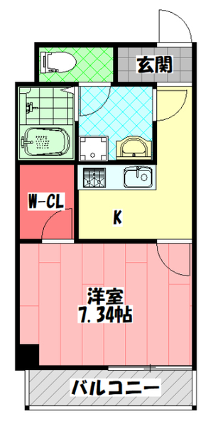 レーヴメゾン守口松町の間取り