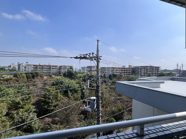 【立川市上砂町のマンションの眺望】