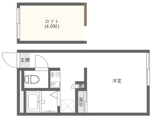 エスポワールNEOの間取り