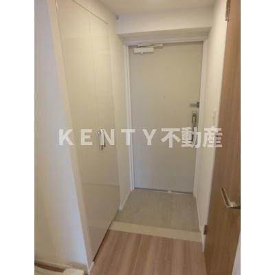 玄関　落ち着いた玄関です