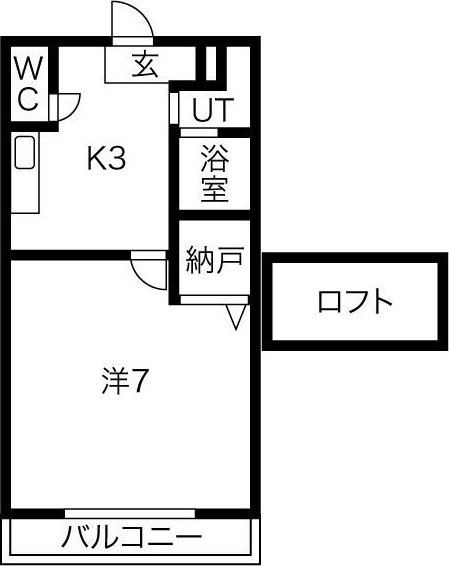 ヴィクトリアハウス花園の間取り