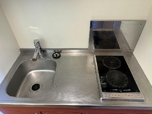 キッチン　キッチン混合水栓設置済みです