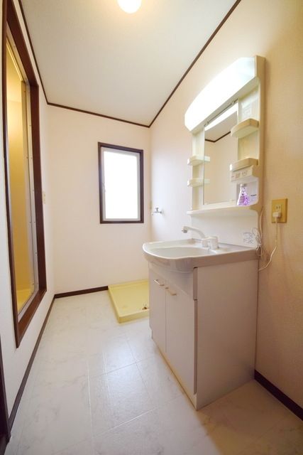 洗面設備　洗面脱衣所あります♪