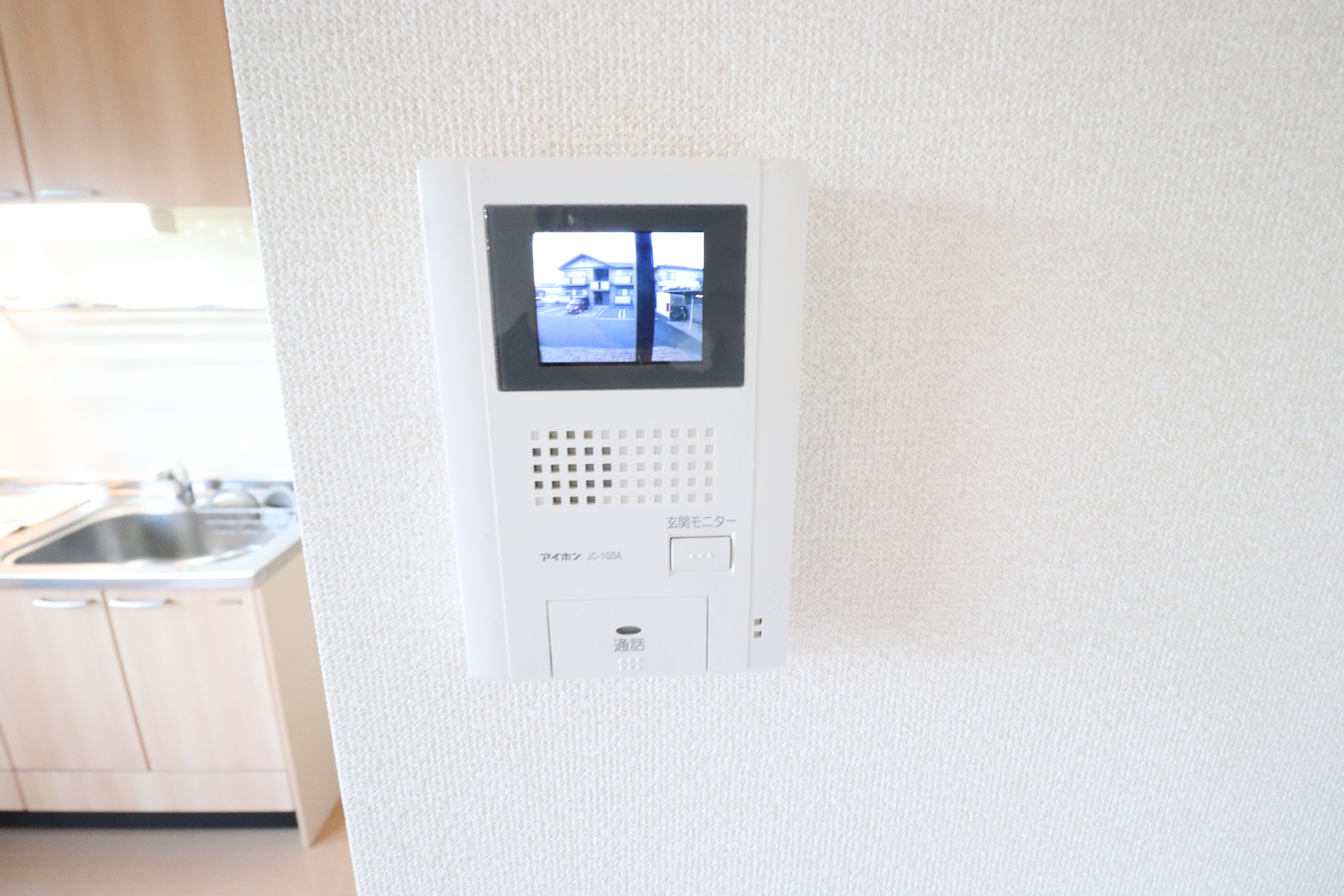 セキュリティ　テレビモニターフォン付き！
