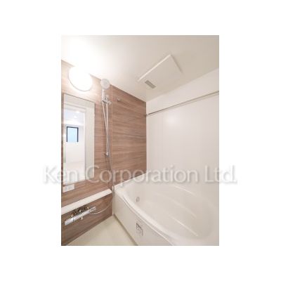 バス・シャワールーム　同タイプ3階のお部屋を撮影。仕様が異なることがあります。