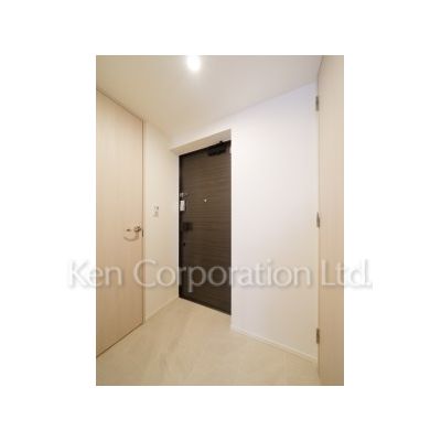 玄関　同タイプ3階のお部屋を撮影。仕様が異なることがあります。