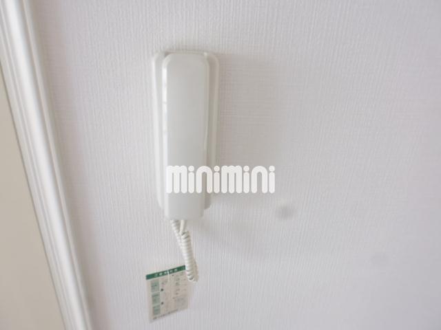 セキュリティ　インターホンで来客者も確認できます