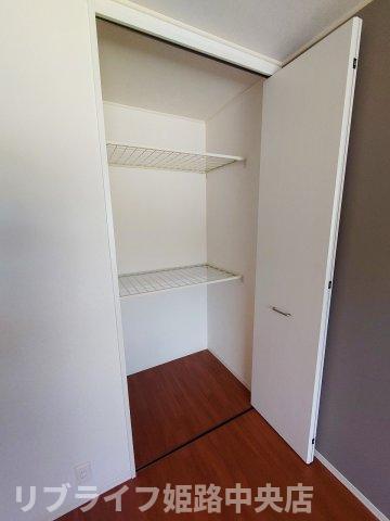 収納　写真は別室参考