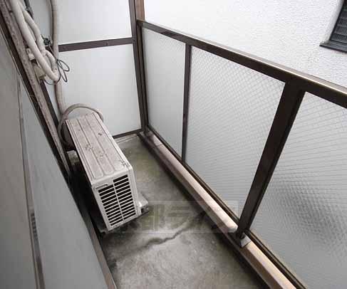 バルコニー　室外機です。