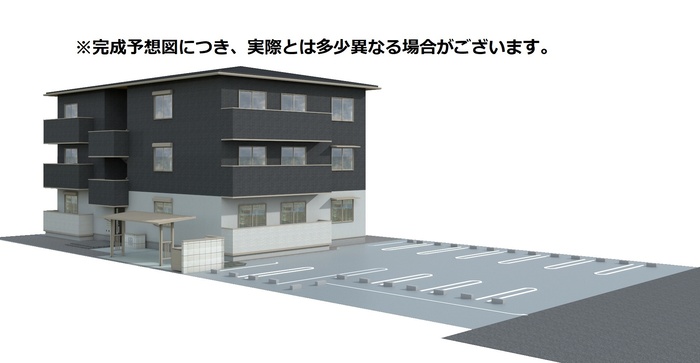 建物外観　外観パース