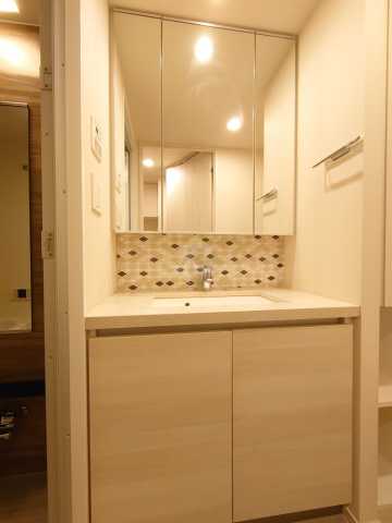 洗面設備　ザ・パークハビオ目黒