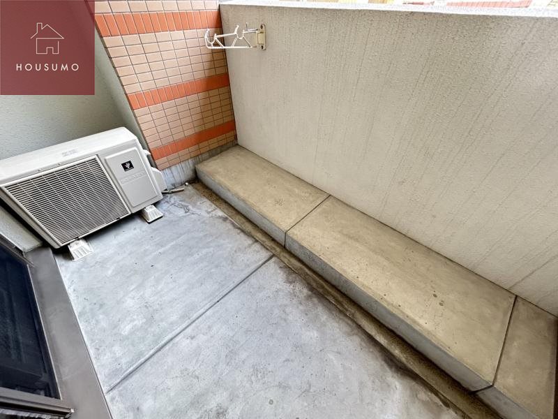 バルコニー　バルコニーがあります