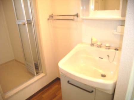 洗面設備　洗面所です
